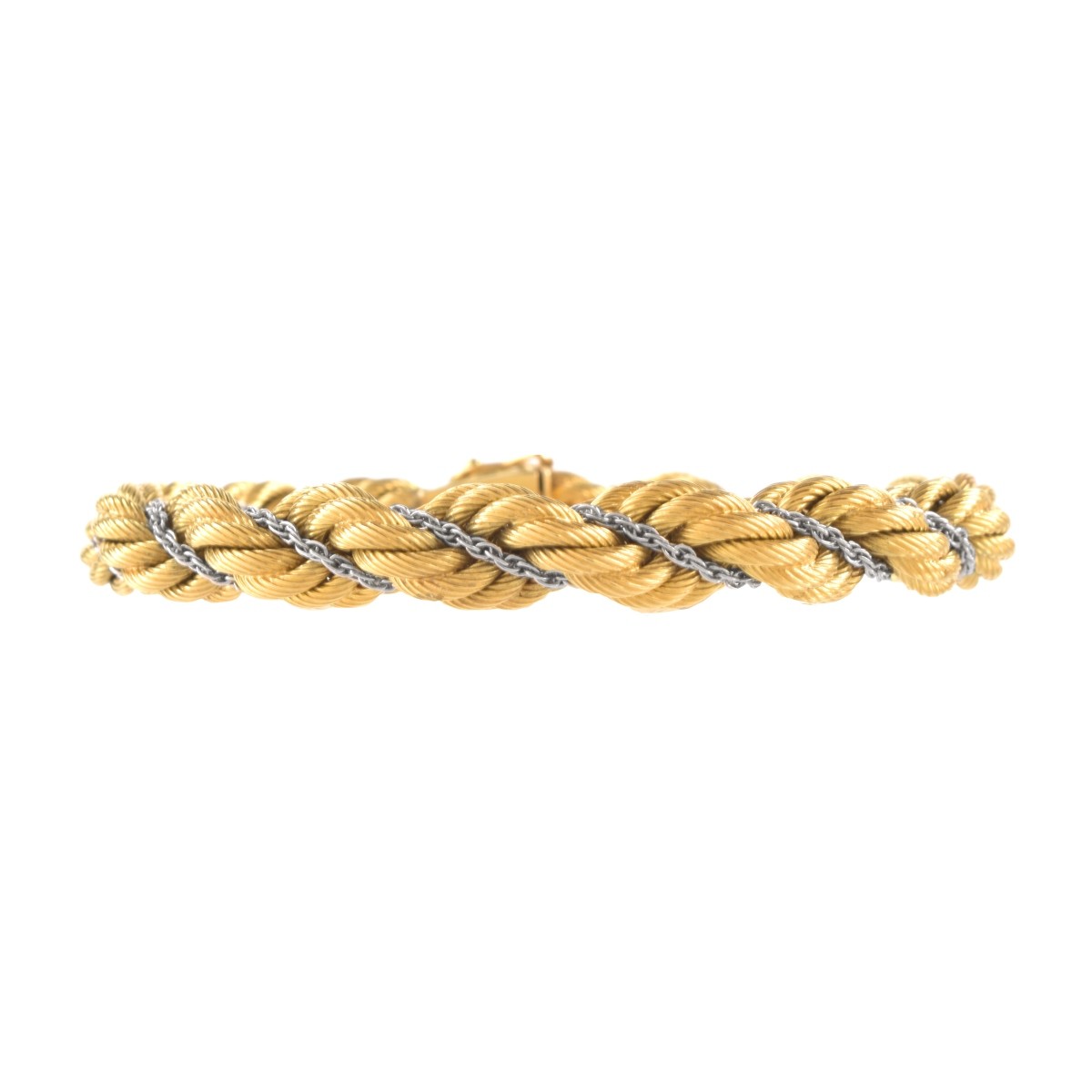 18K Rope Bracelet