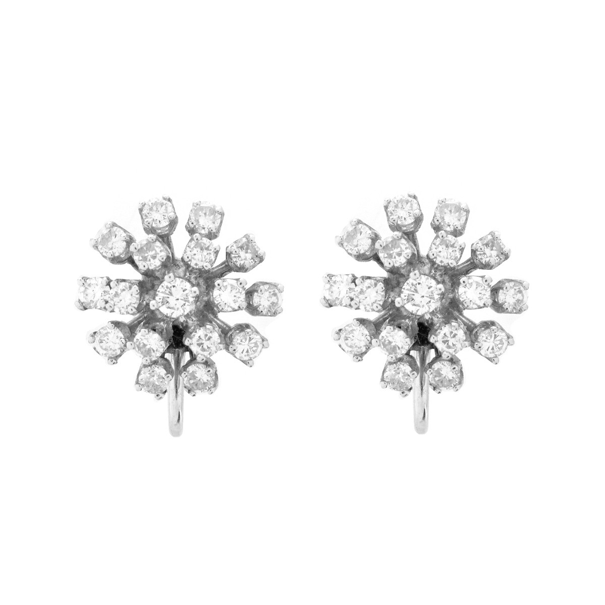 Diamond and 14K Earrings