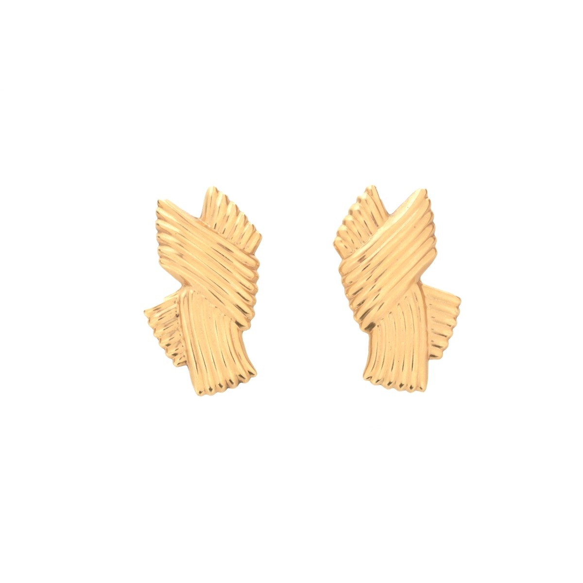 Two Pair 14K Earrings