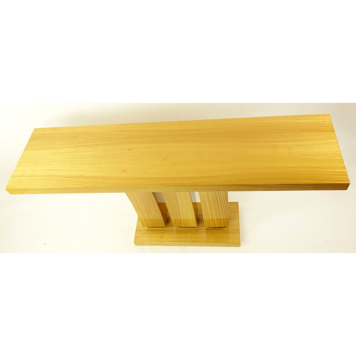 Art Deco Style Satinwood Console Table