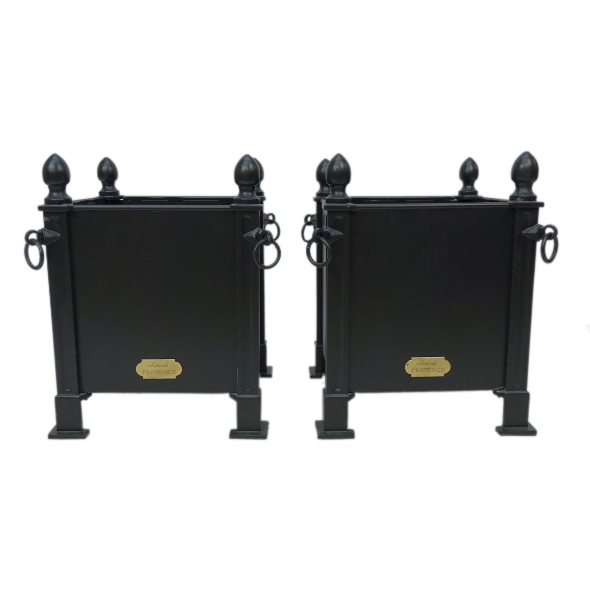 Pr Authentic Provence Black Planters