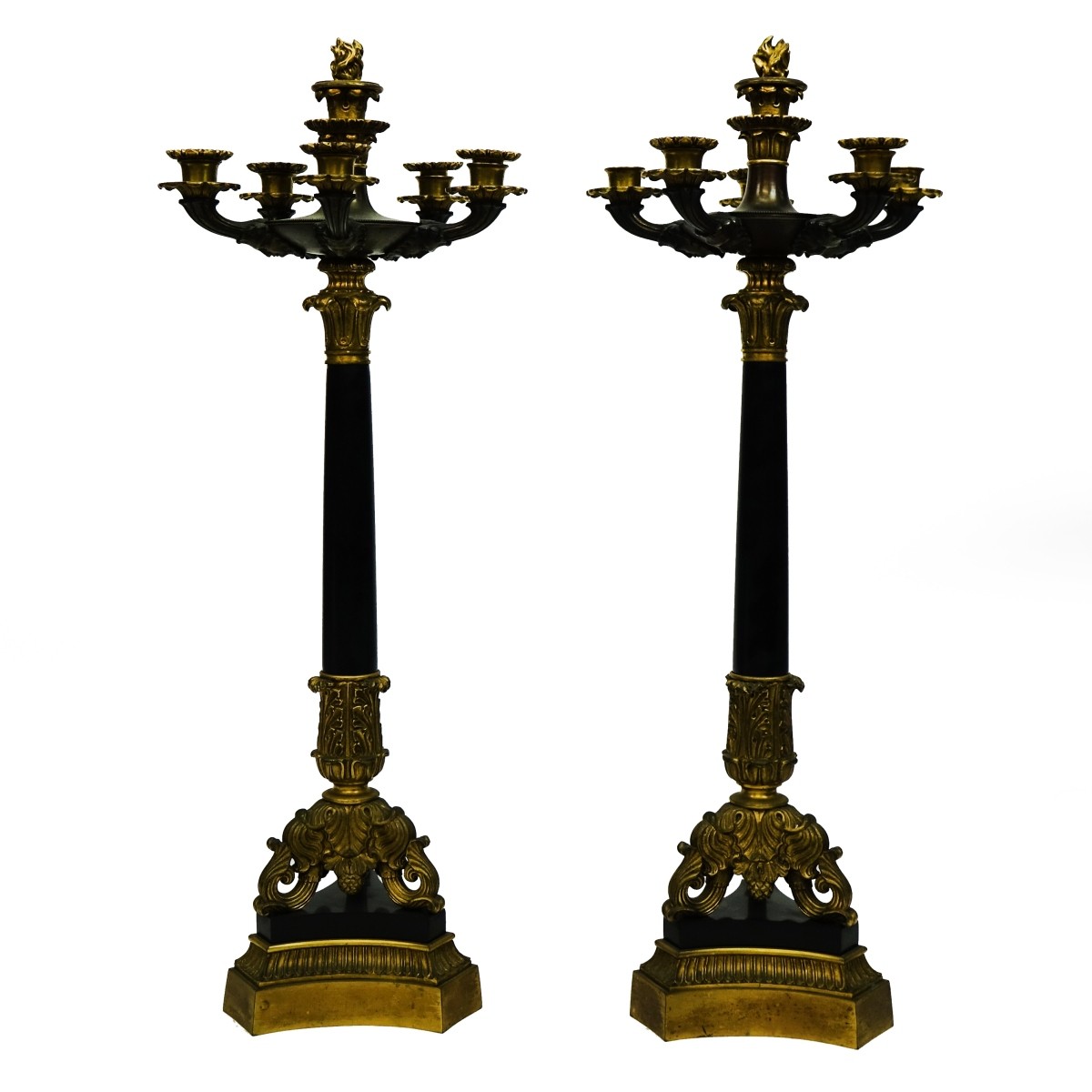 Pair of Empire Style Candelabra