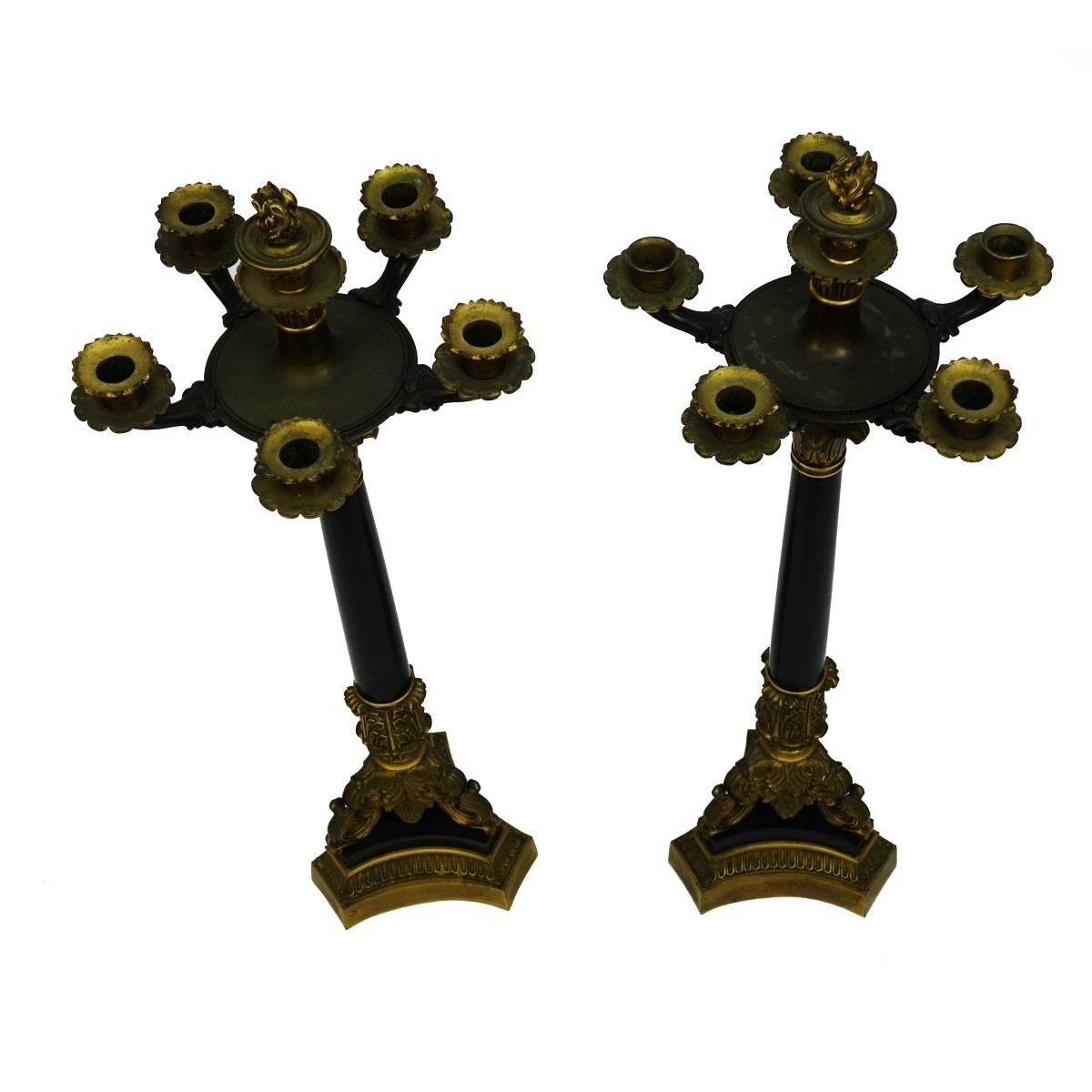 Pair of Empire Style Candelabra