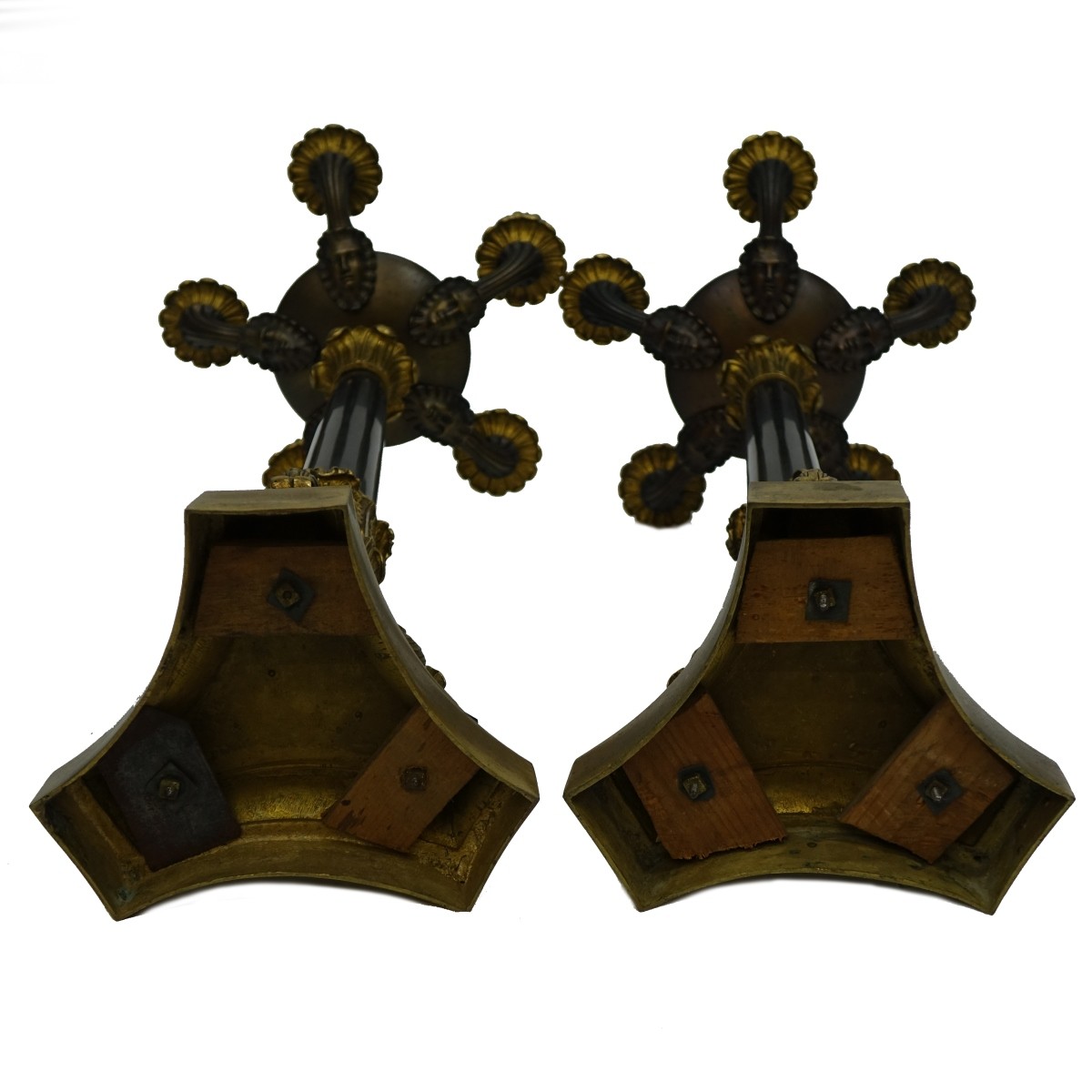 Pair of Empire Style Candelabra