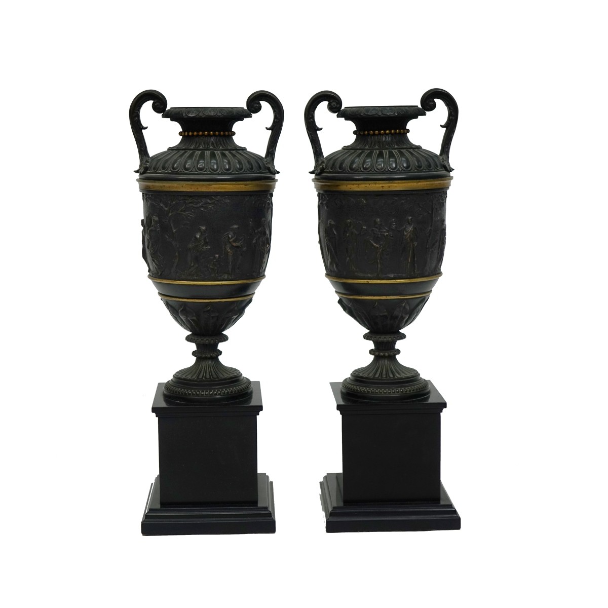 Pair of Neoclassical Style Urns