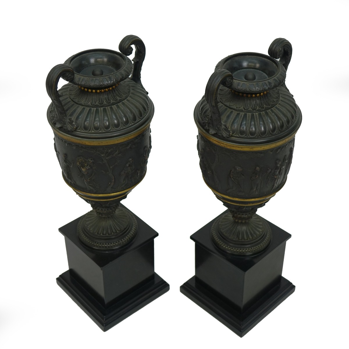 Pair of Neoclassical Style Urns