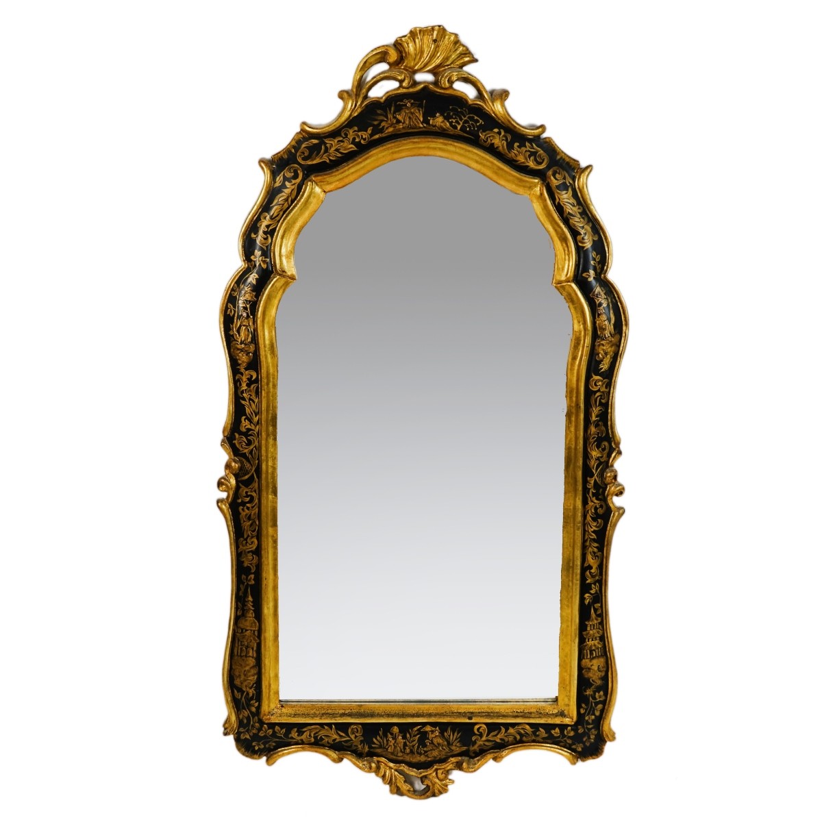 20th C. Chinoiserie Mirror
