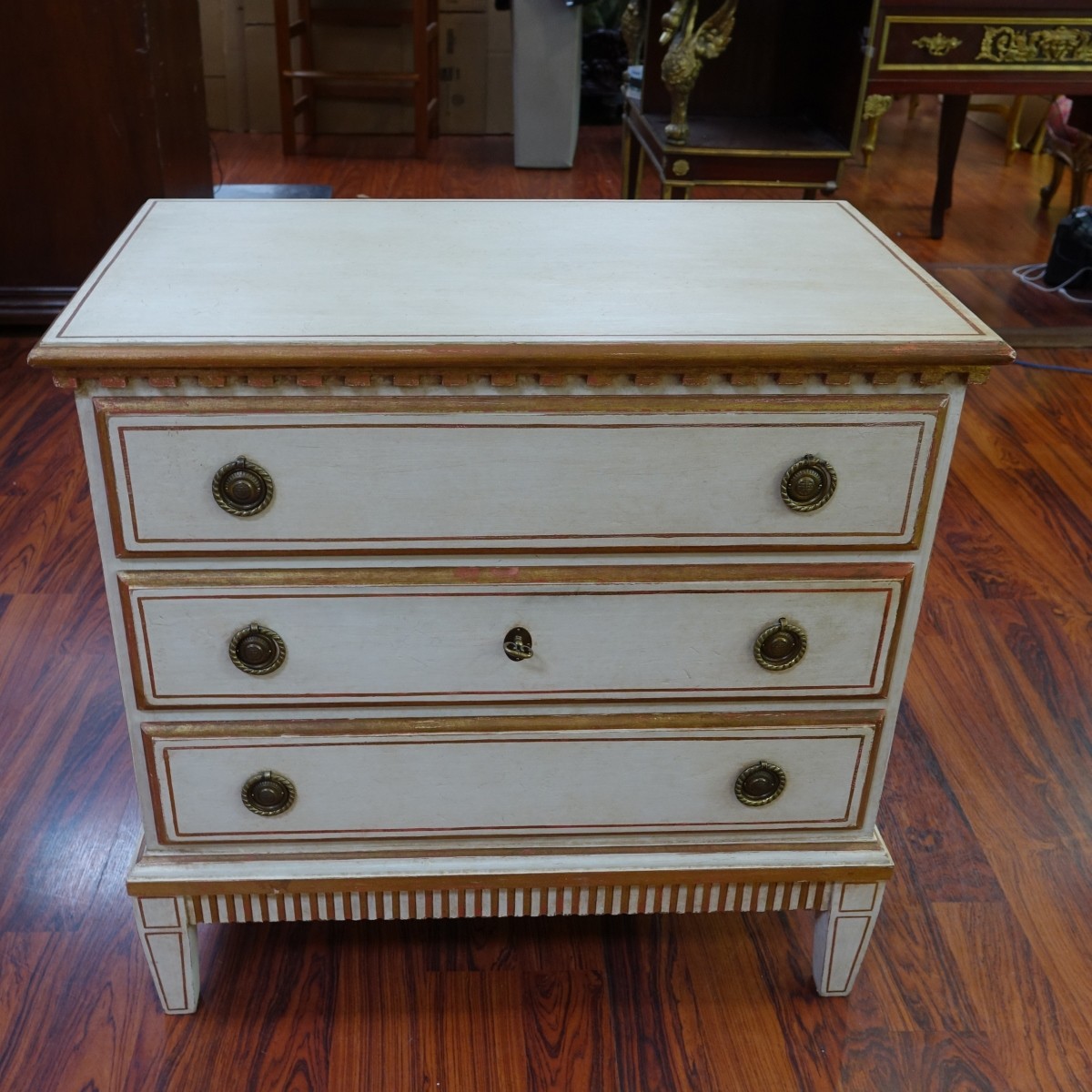 Jansen Style Neoclassical Chest of Drawers