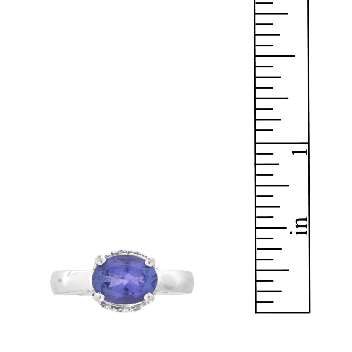 Tanzanite and 14K Ring