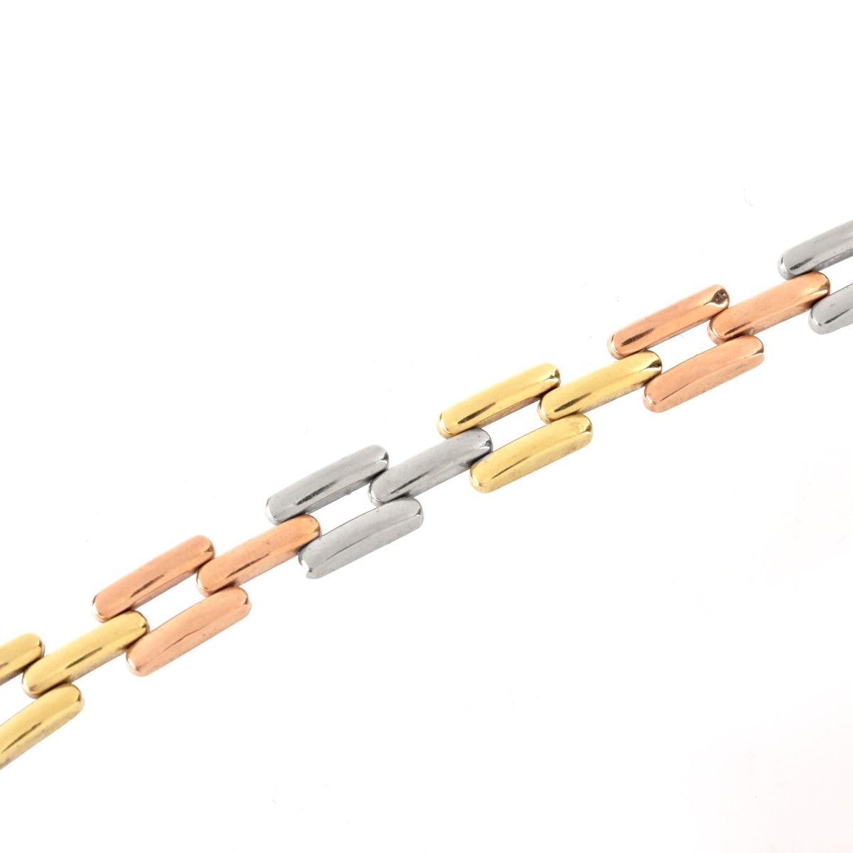 Tri-color 14K Bracelet