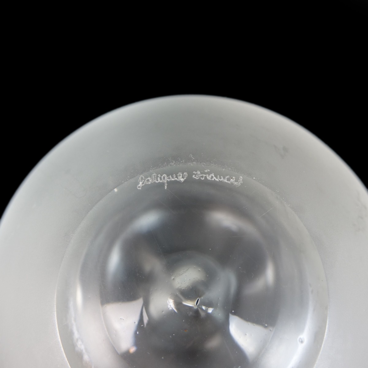 Lalique France Grande Pomme Perfume Bottle