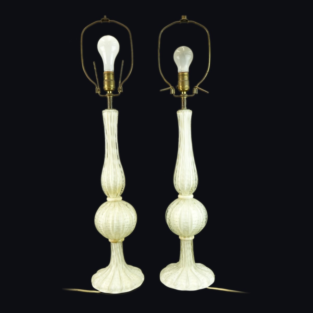 Pr Murano Controlled Bubble Lamps