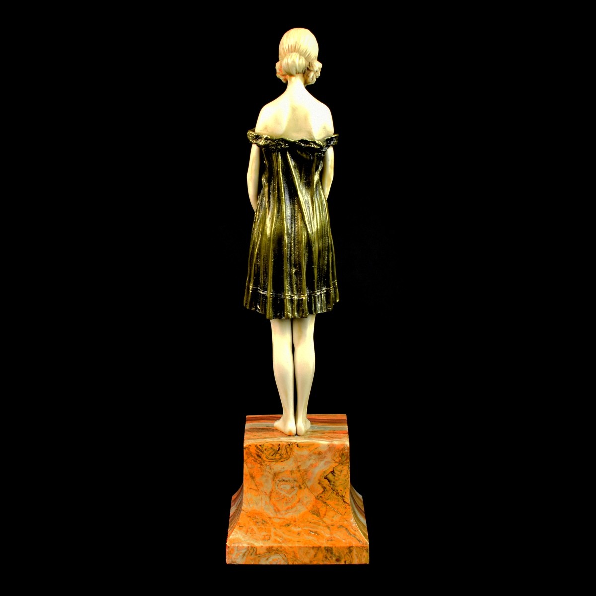 After: Chiparius"Innocent" Bronze Statue