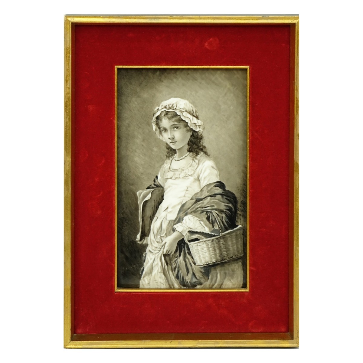 19th C. Continental Porcelain Plaque