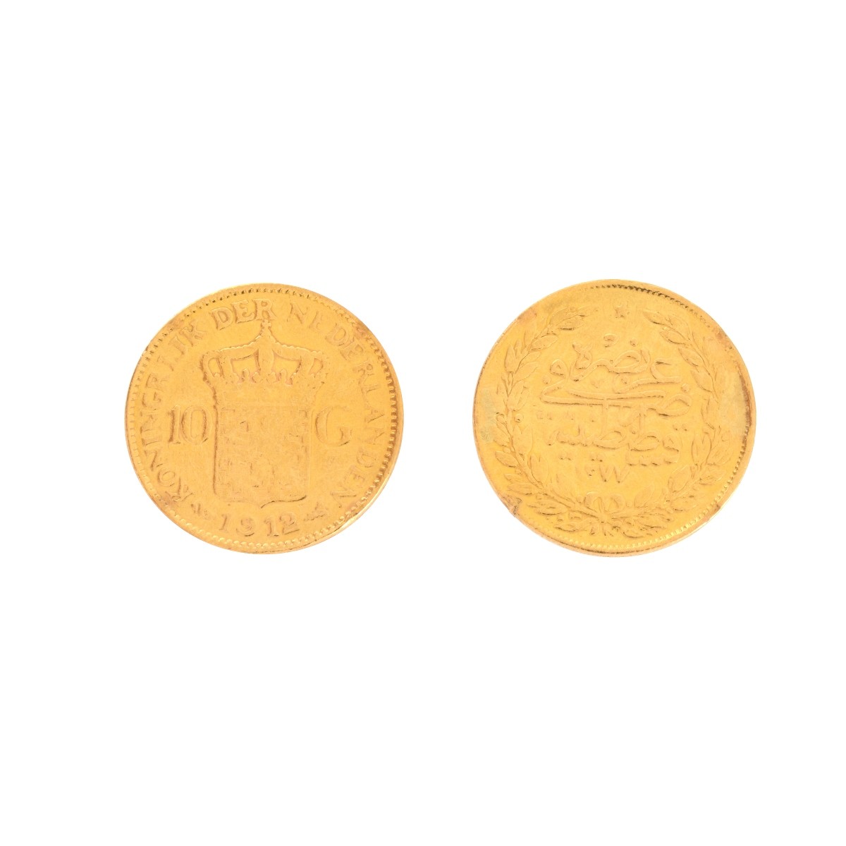 Two (2) Foreign Gold Coins