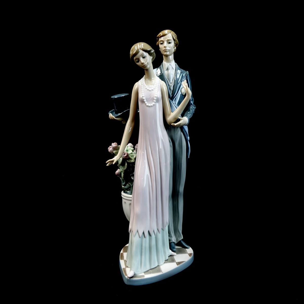 Lladro Porcelain "High Society" Figurine