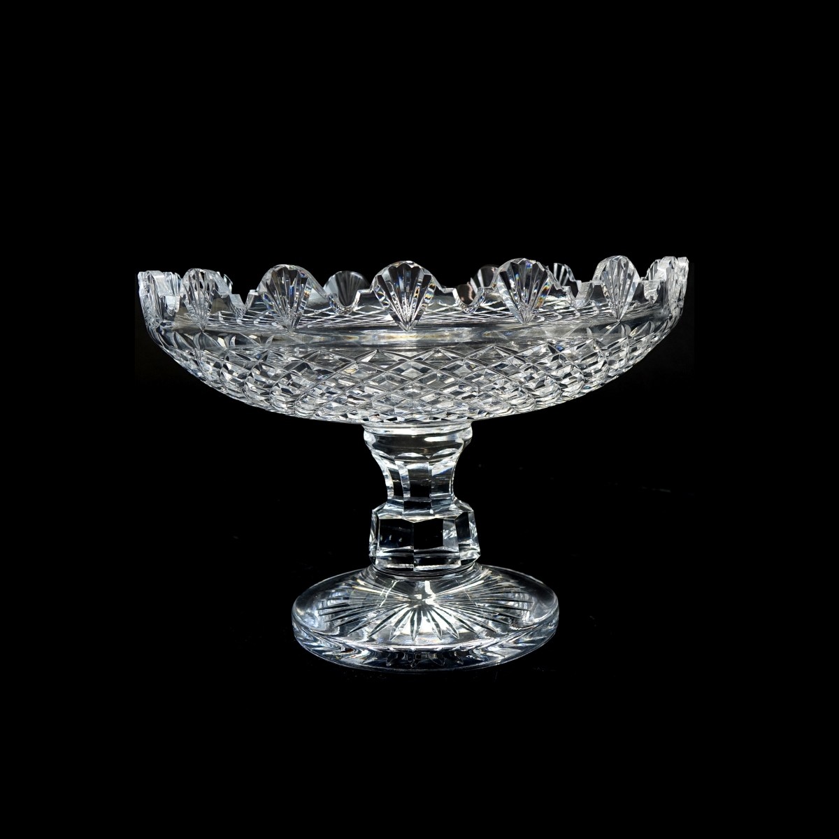 Large Waterford Crystal Compote