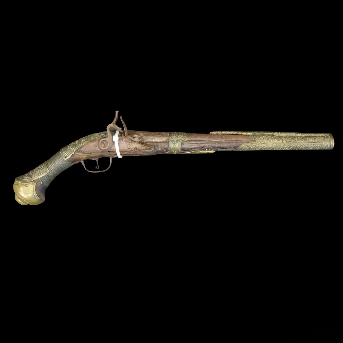 20th C. Turkish Flint Lock Pistol