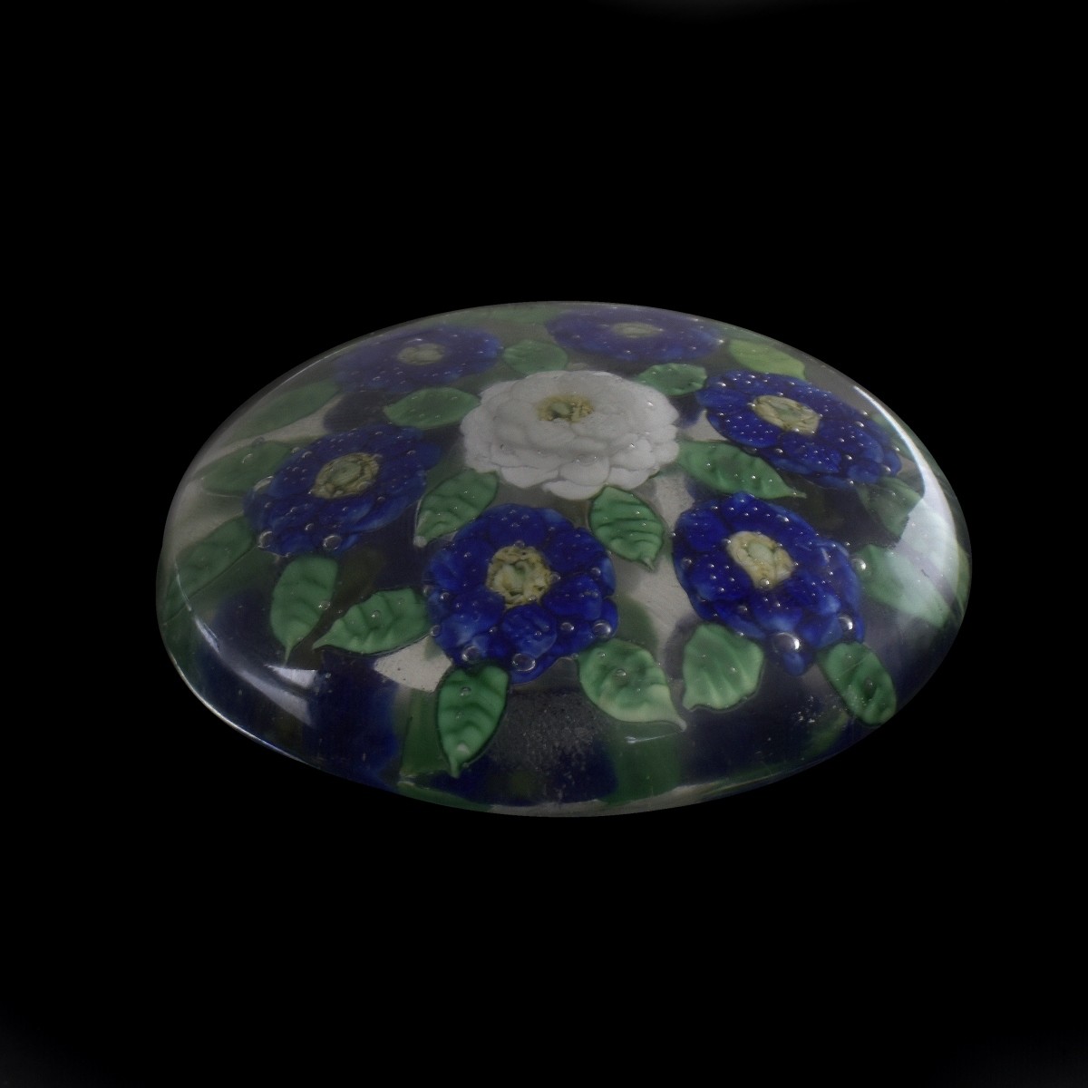 Possibly Baccarat Art Glass Paperweight