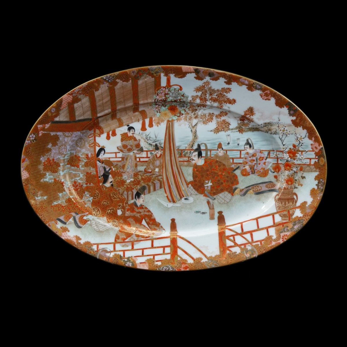 Japanese Kutani Charger