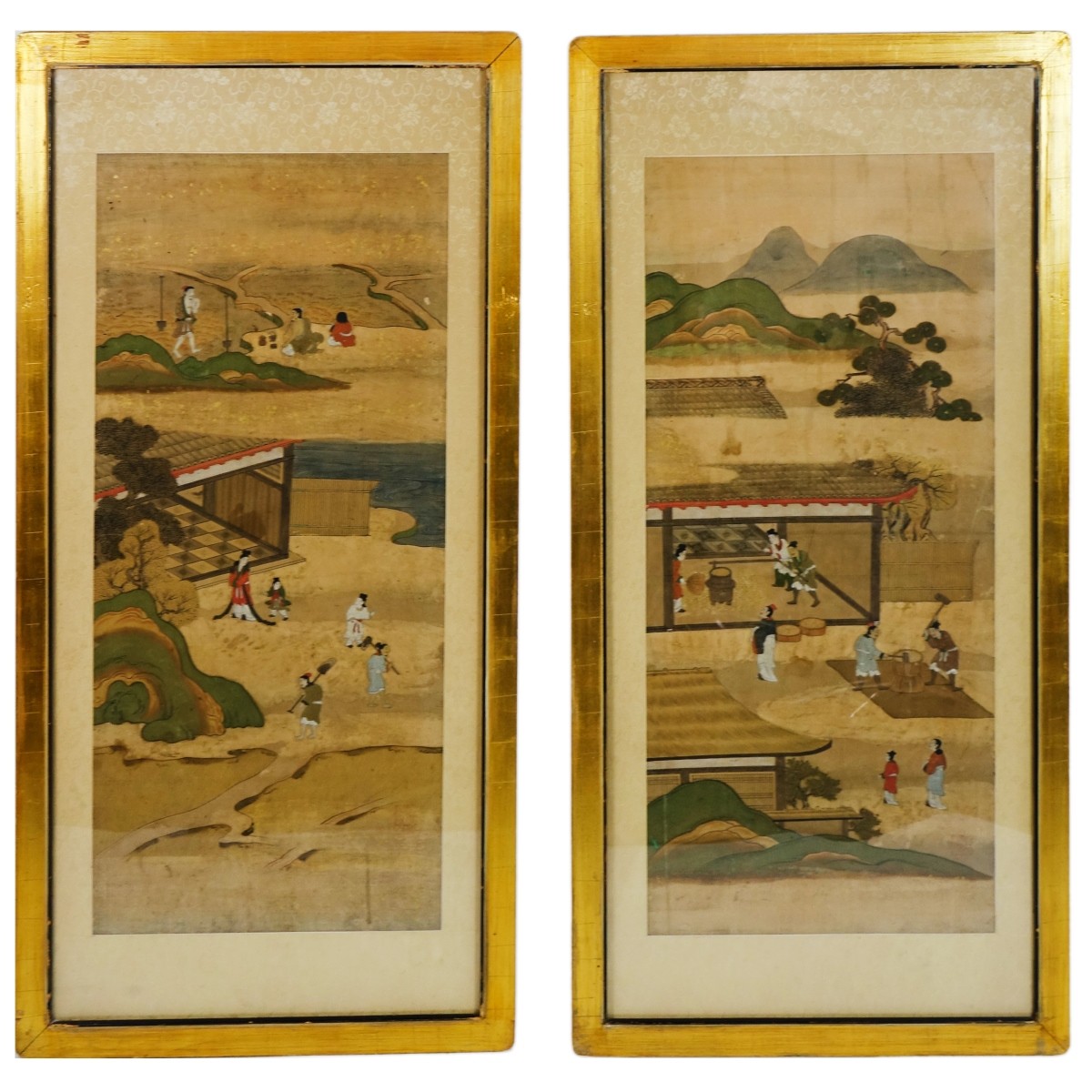 Pair of Chinese Scroll Paintings