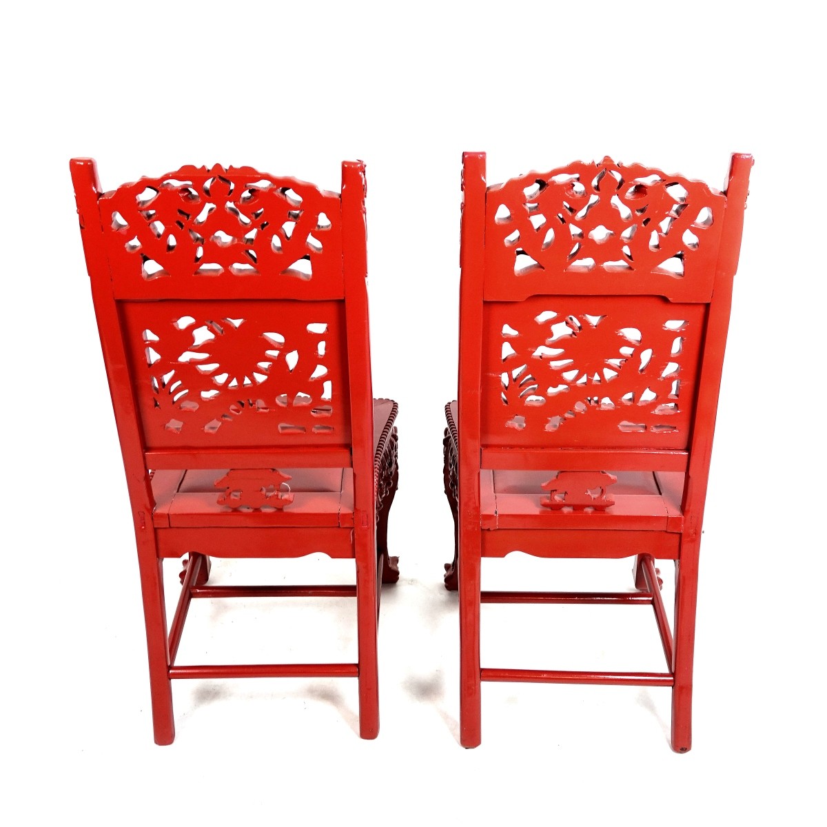 Pair of Chinese Side Chairs