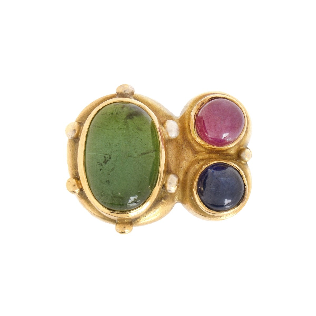 14K Gold, Gemstone Ring