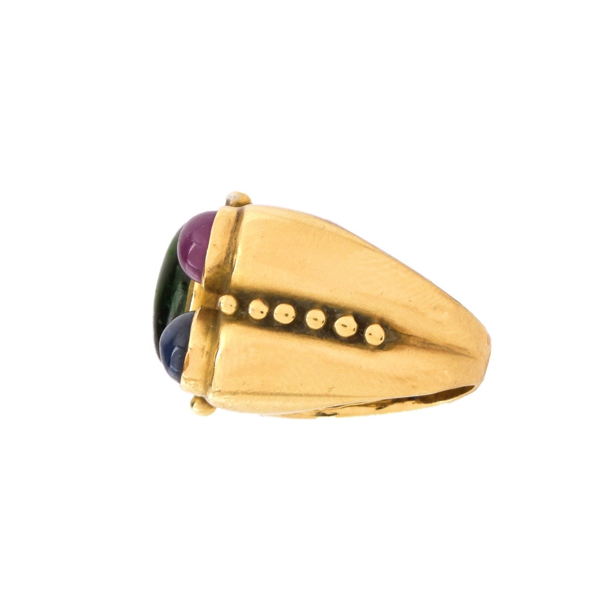 14K Gold, Gemstone Ring