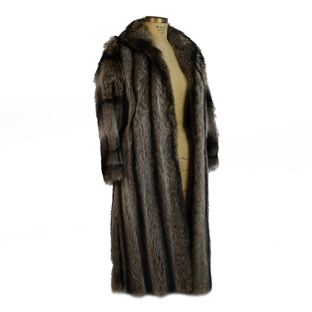 Vintage Raccoon Fur Coat