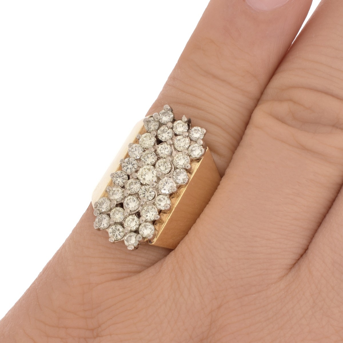 Diamond and 14K Ring