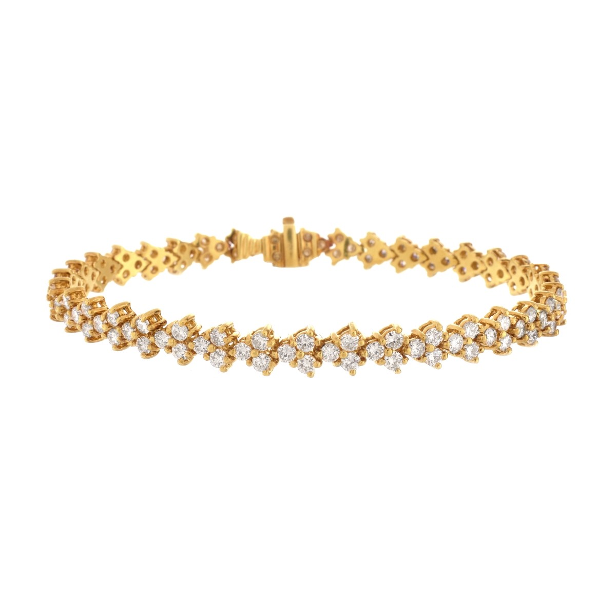 Diamond and 18K Bracelet