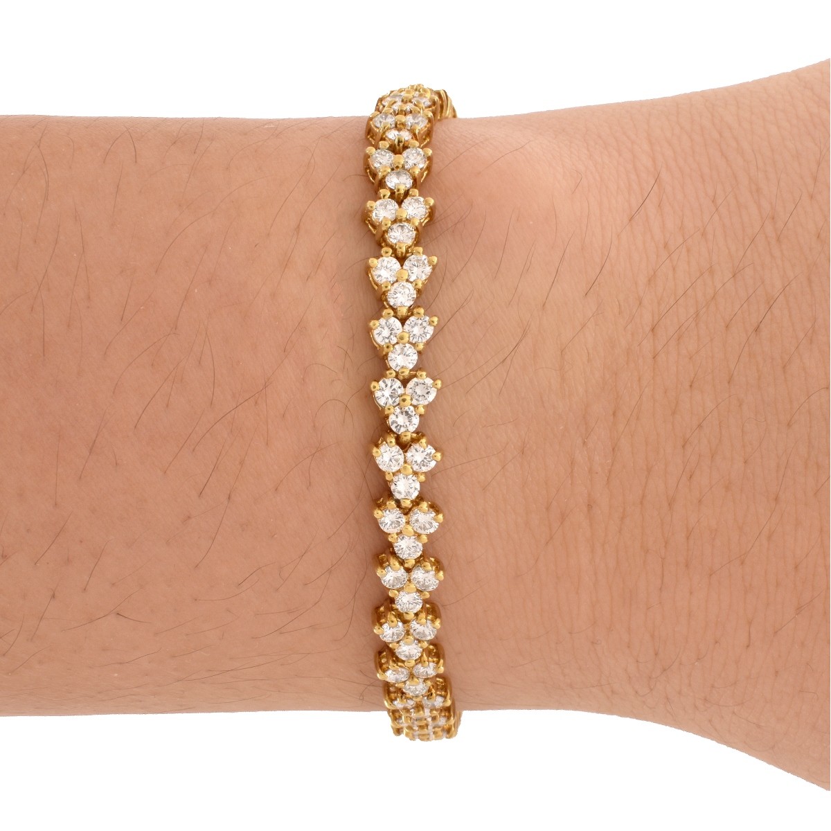 Diamond and 18K Bracelet