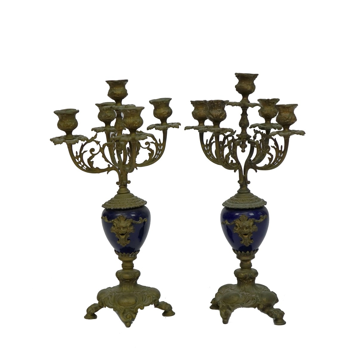 Pair of French Candelabra