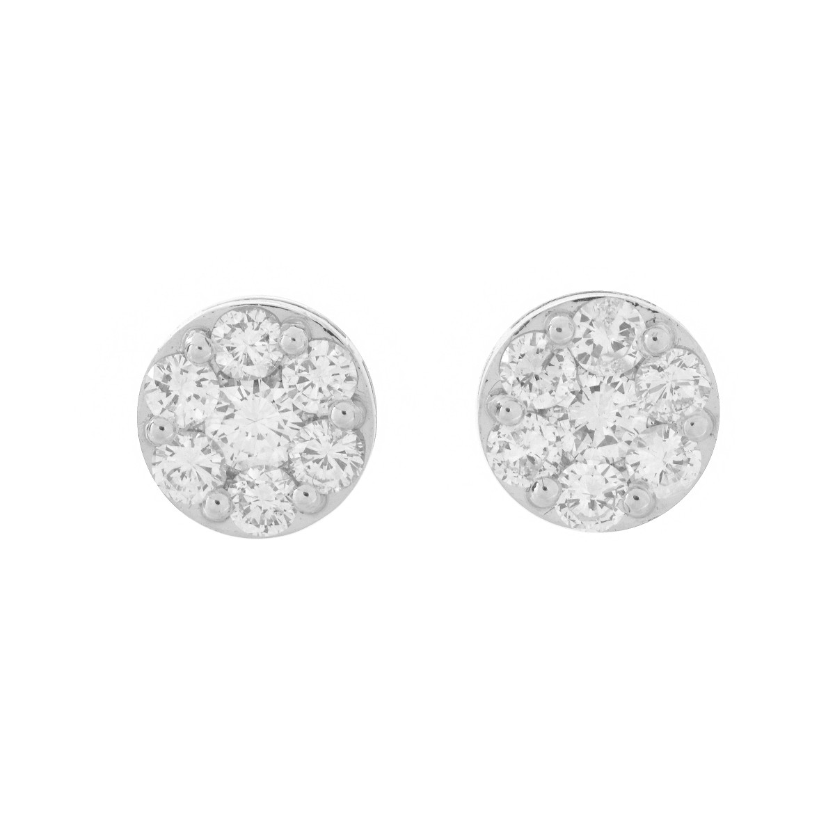 Diamond and 14K Earrings