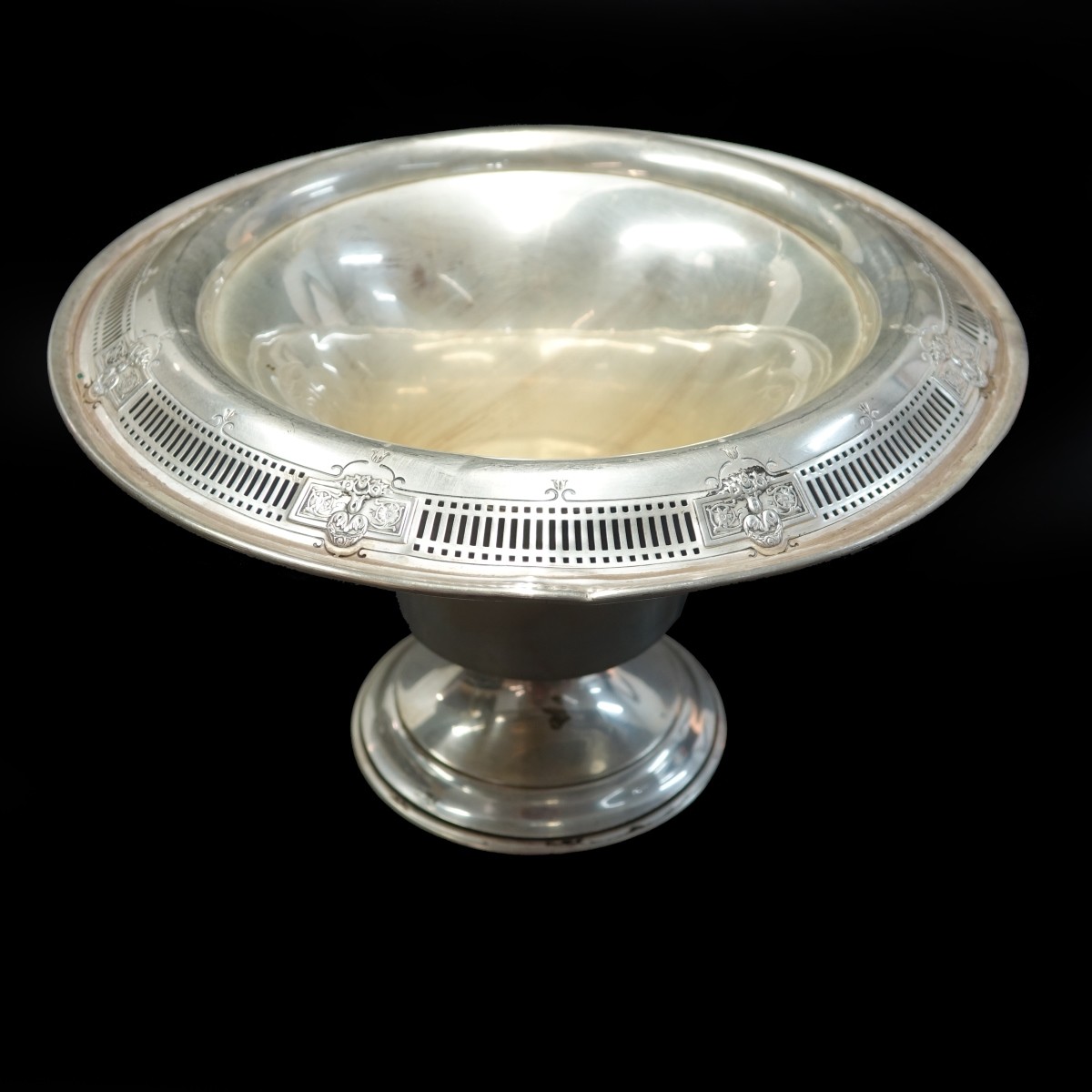 Meriden Britannia Co Sterling Compote