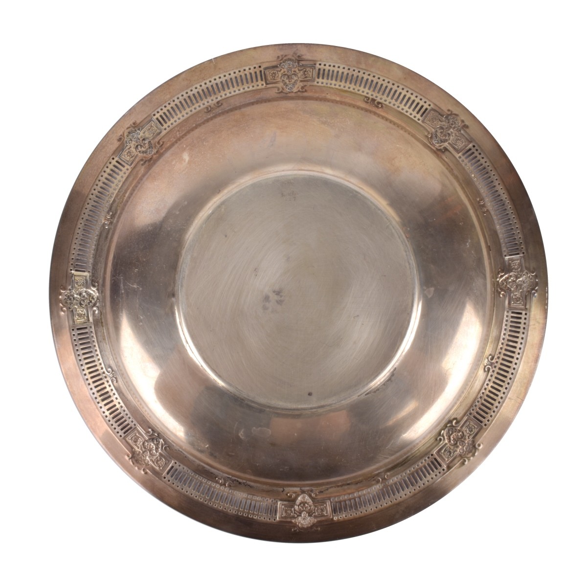 Meriden Britannia Co Sterling Plate