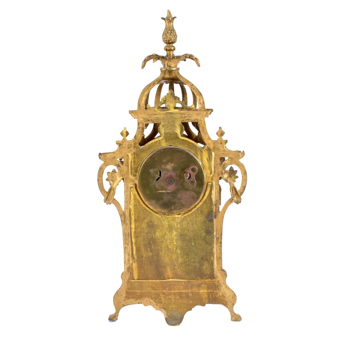 Gilt Metal Clock