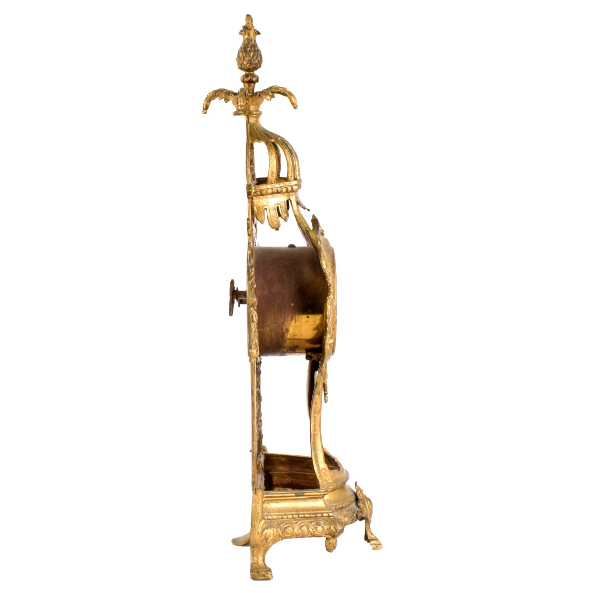 Gilt Metal Clock