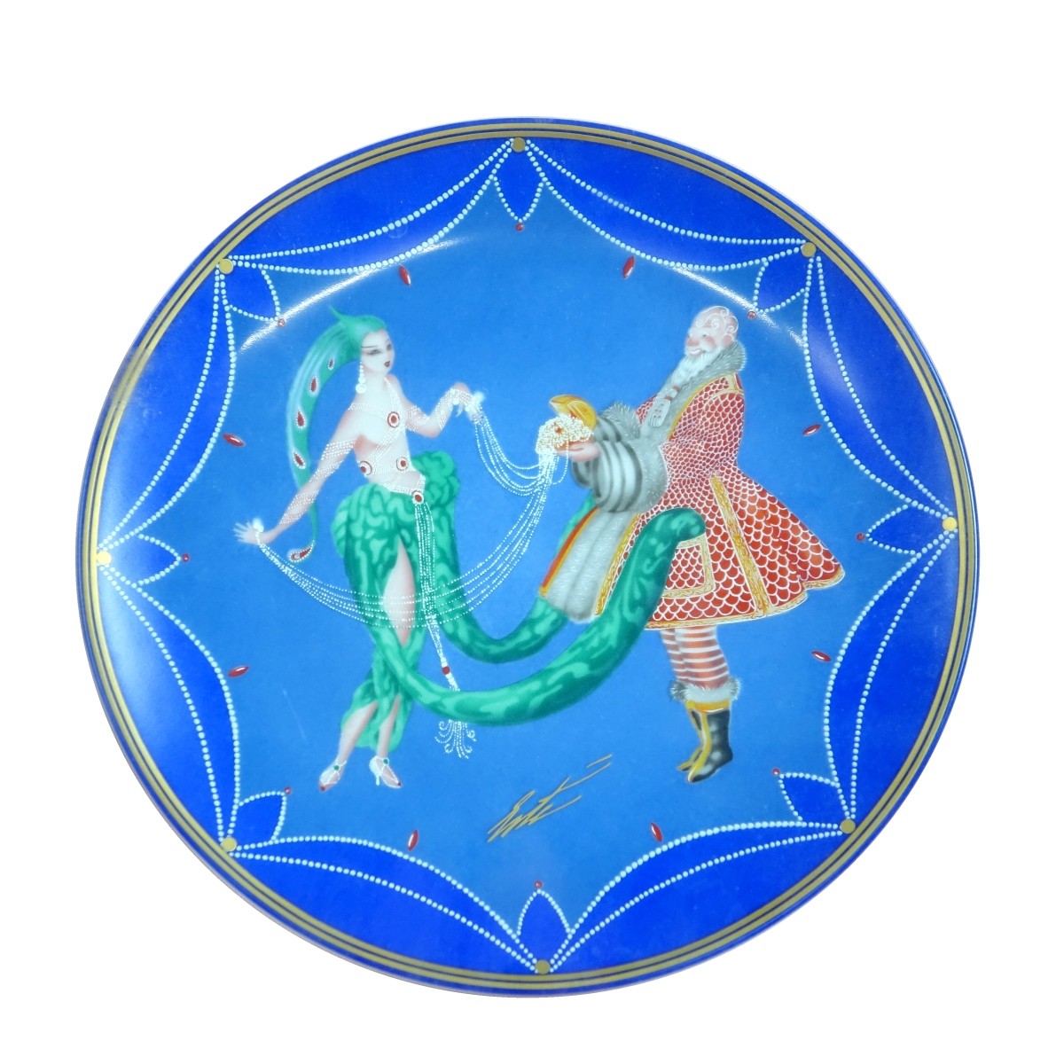 Romain Erte (1892-1990) Porcelain Plate