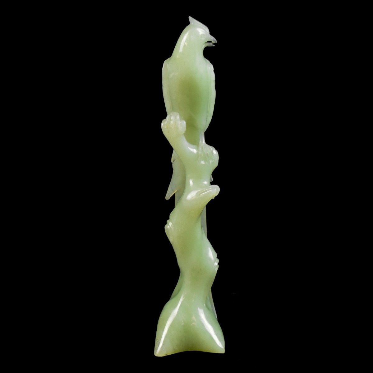 Chinese Jade Bird Figurine