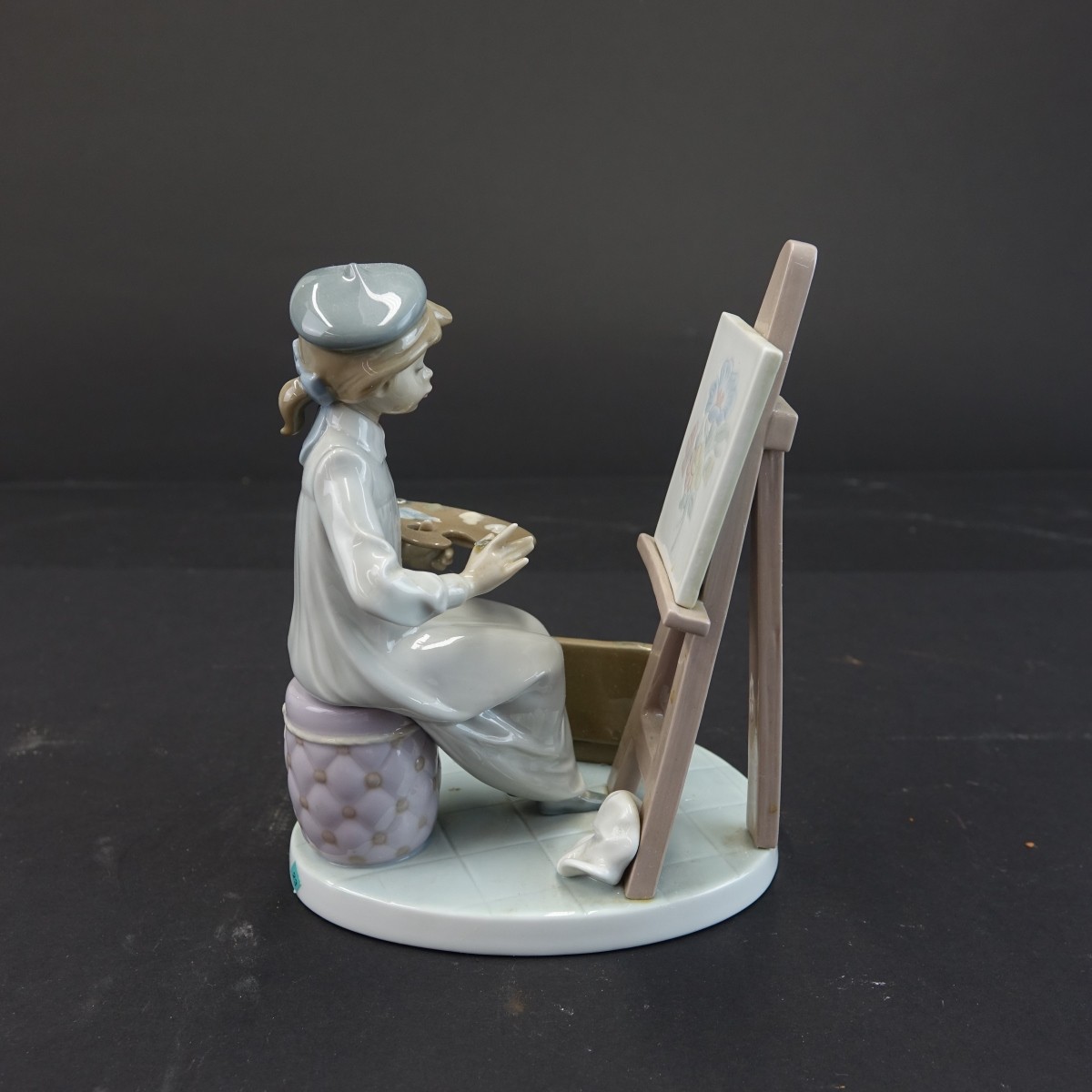 Lladro Still Life Painter Porcelain Figurine