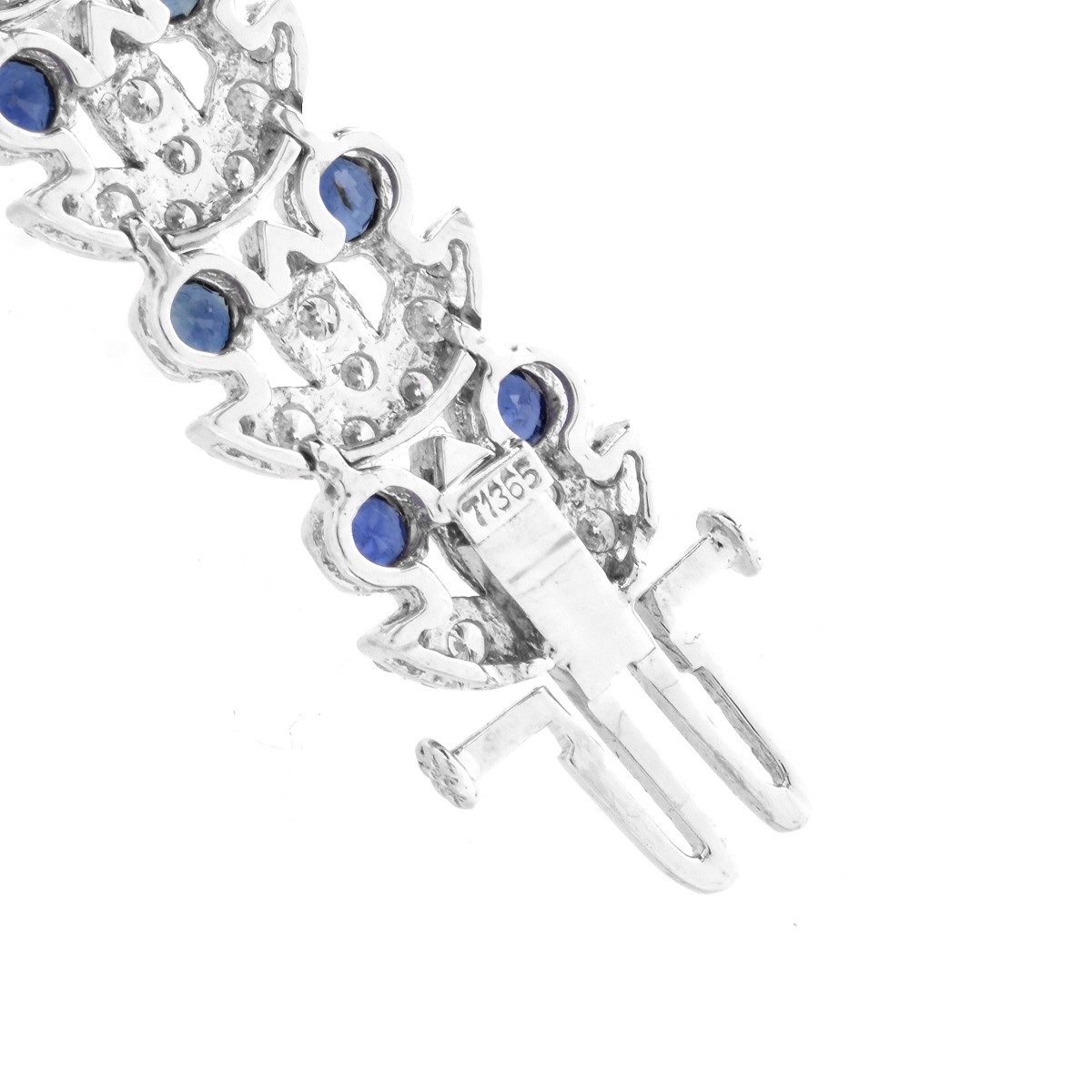 Sapphire, Diamond and 18K Bracelet