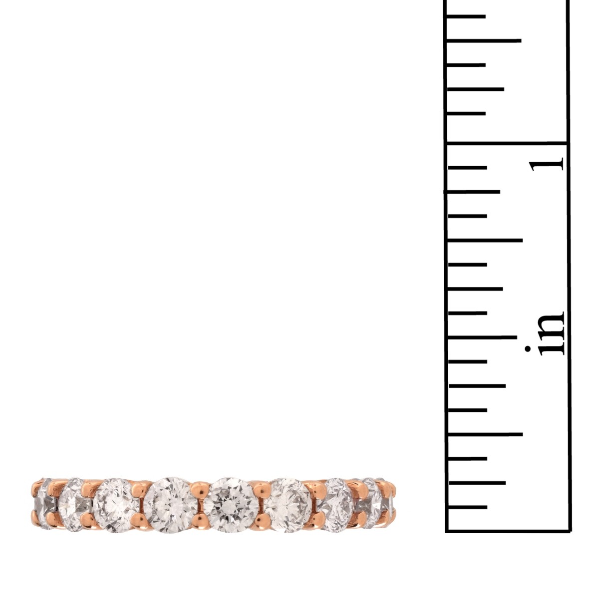 Pink Diamond Eternity Band