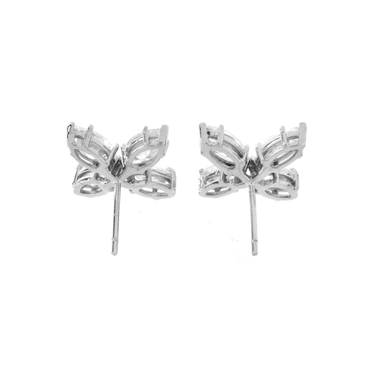 Diamond and 14K Earrings