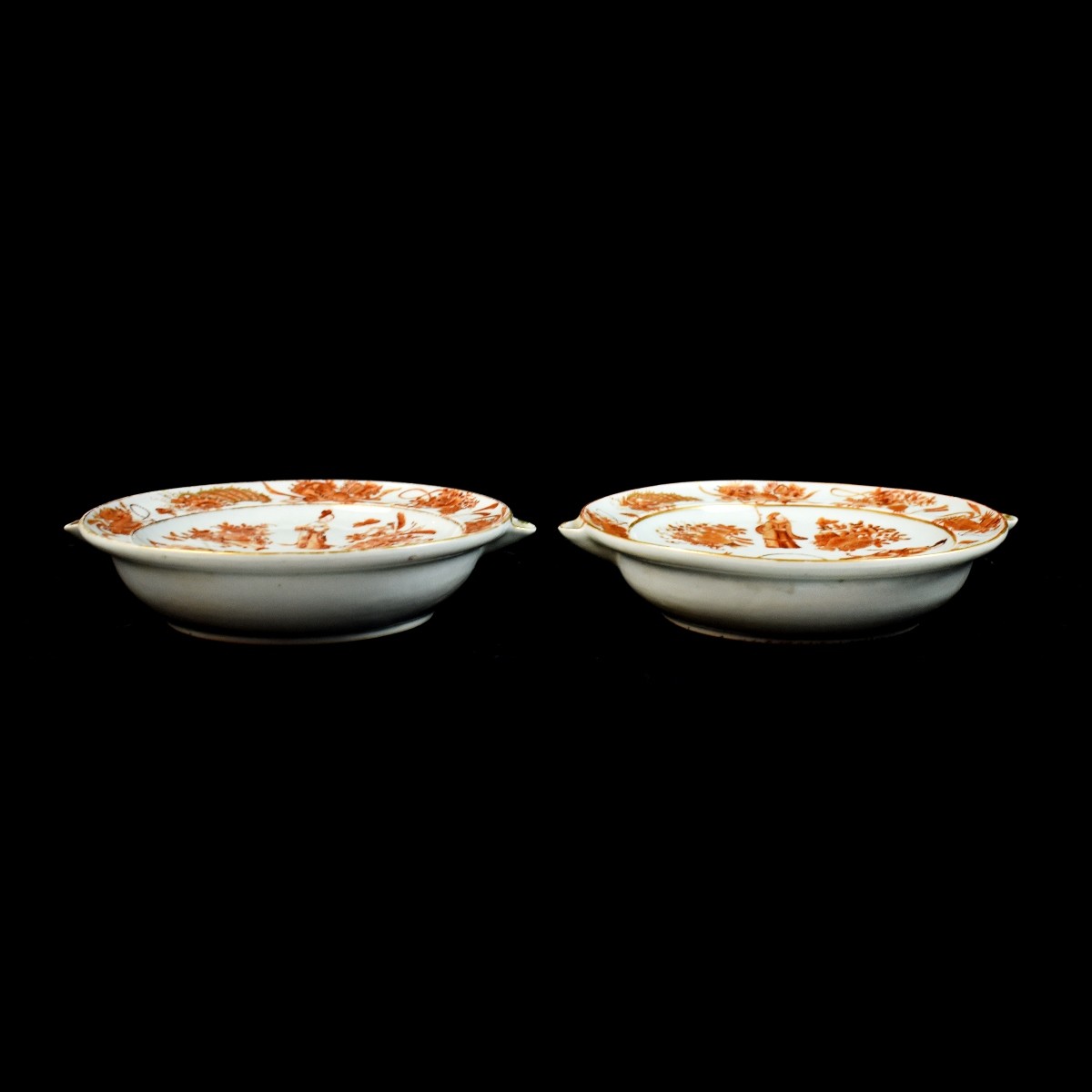 Pair of Chinese Warming Dishes