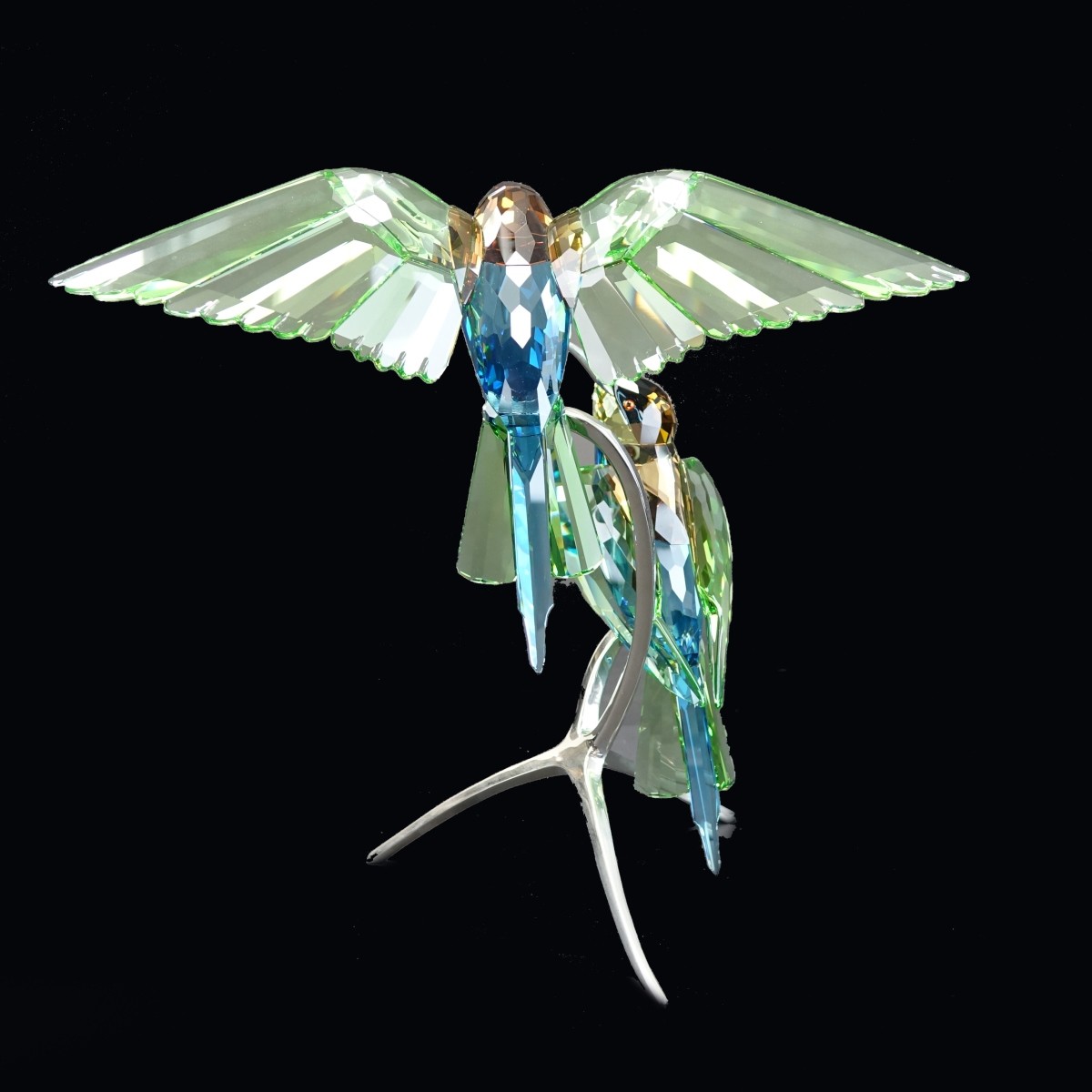 Swarovski Crystal Bee Eaters Peridot Bird