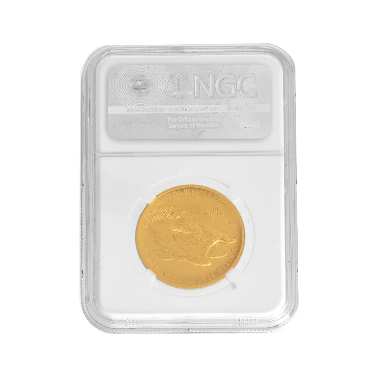 2015-W High Relief .9999 Fine Gold $100.00