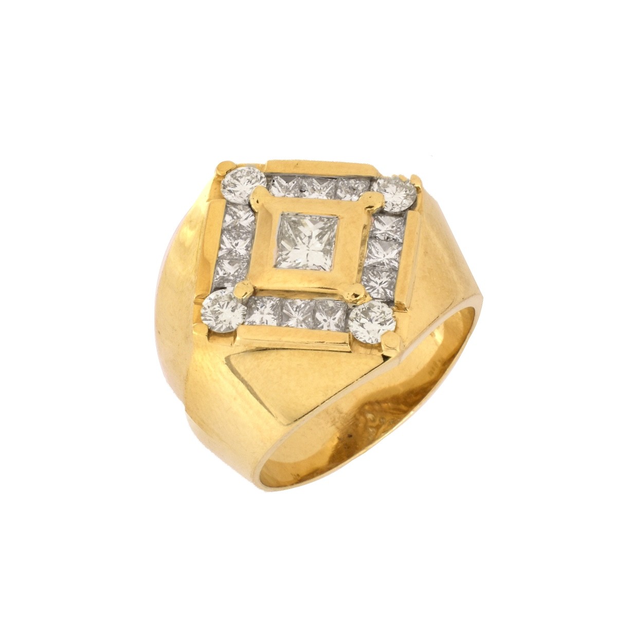 Diamond and 14K Ring