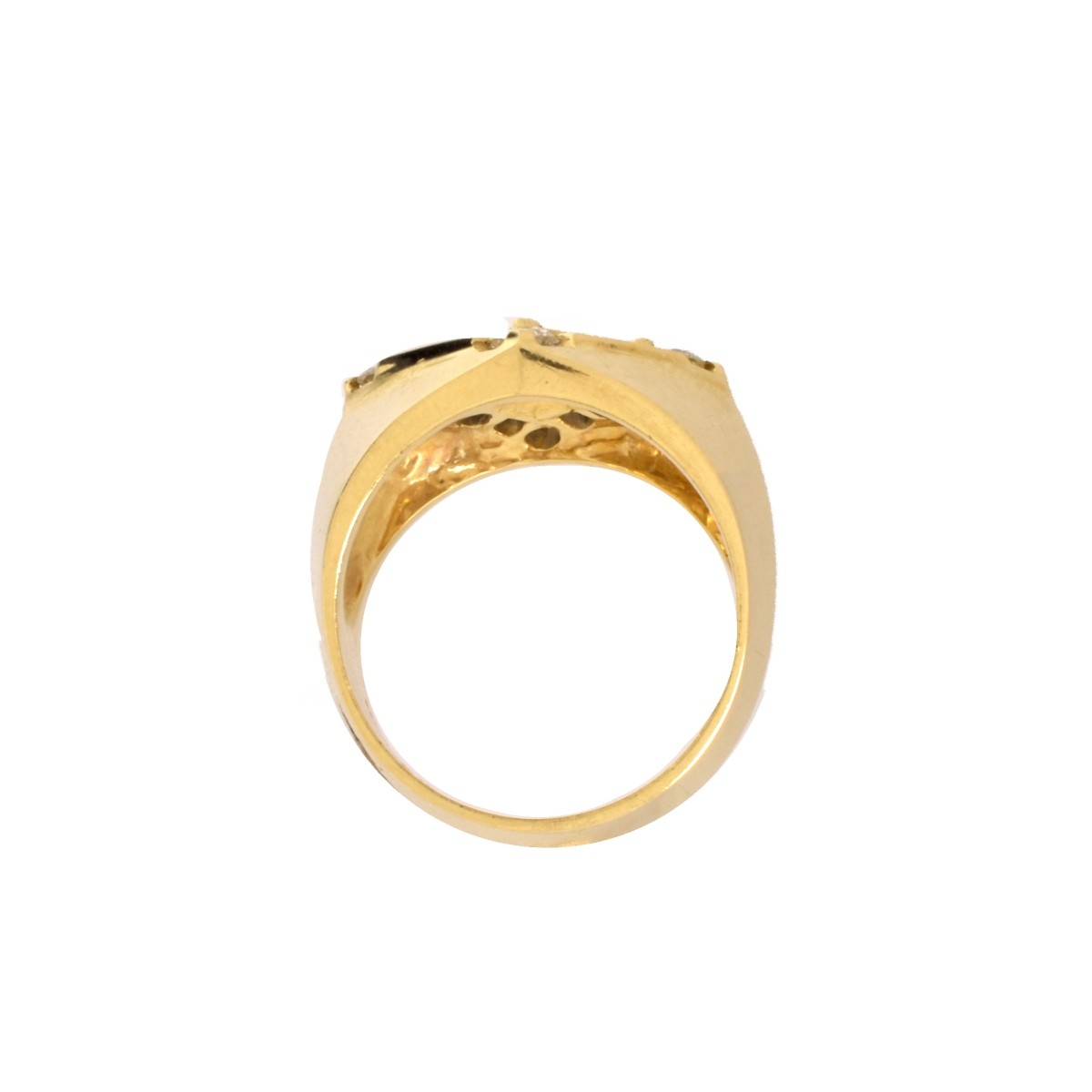 Diamond and 14K Ring