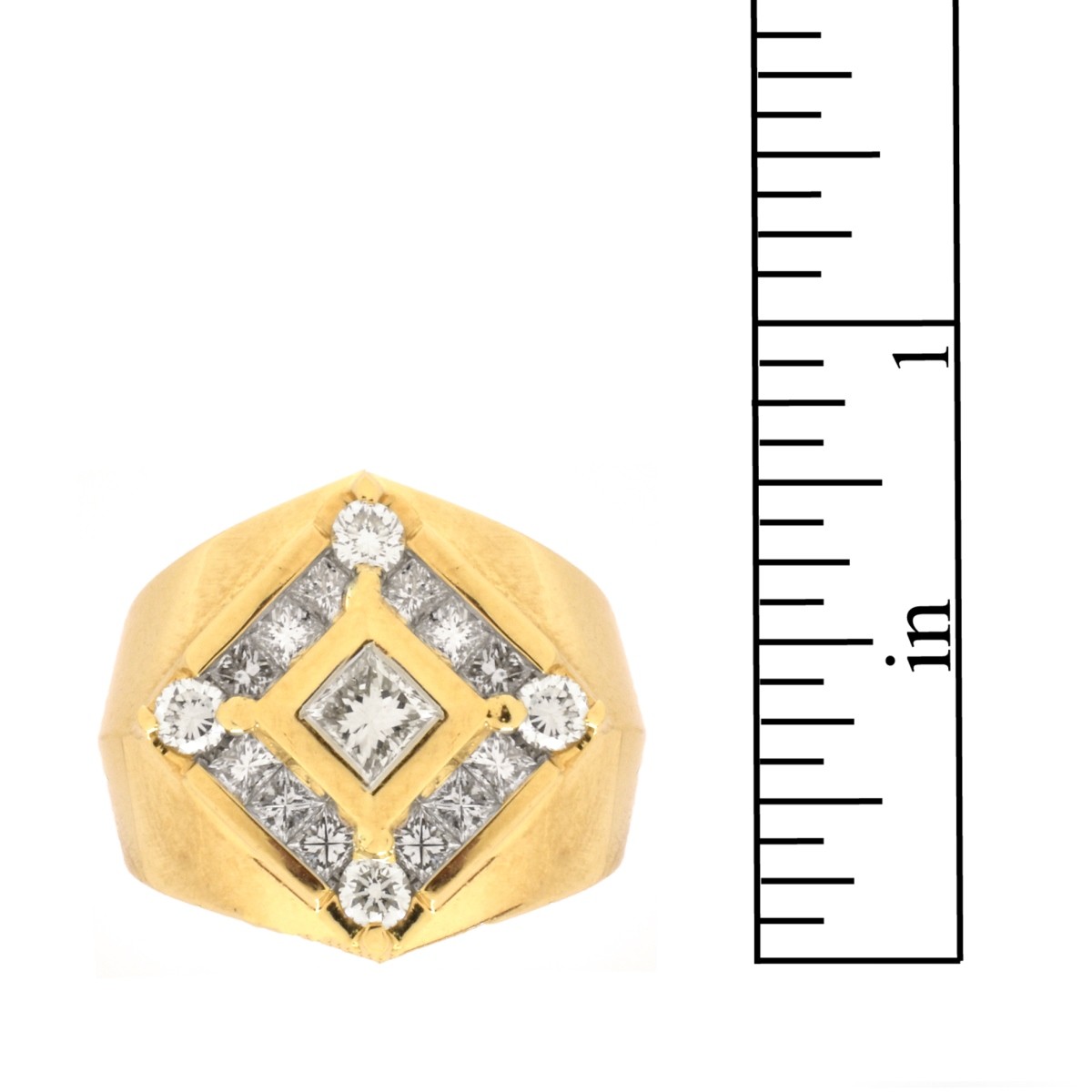 Diamond and 14K Ring